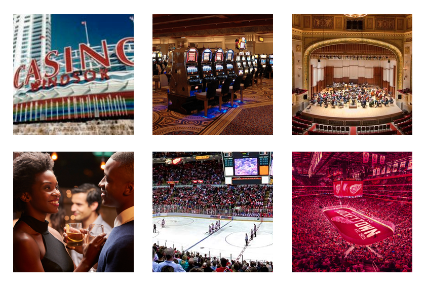 Events And Places In Casino, Theater and Sport Center